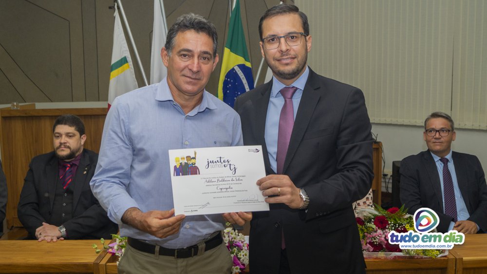 (Esq) Adilson Balduíno e Dr. Thales Cazonato (Foto: Gabriel Kazuto/Tudo Em Dia)