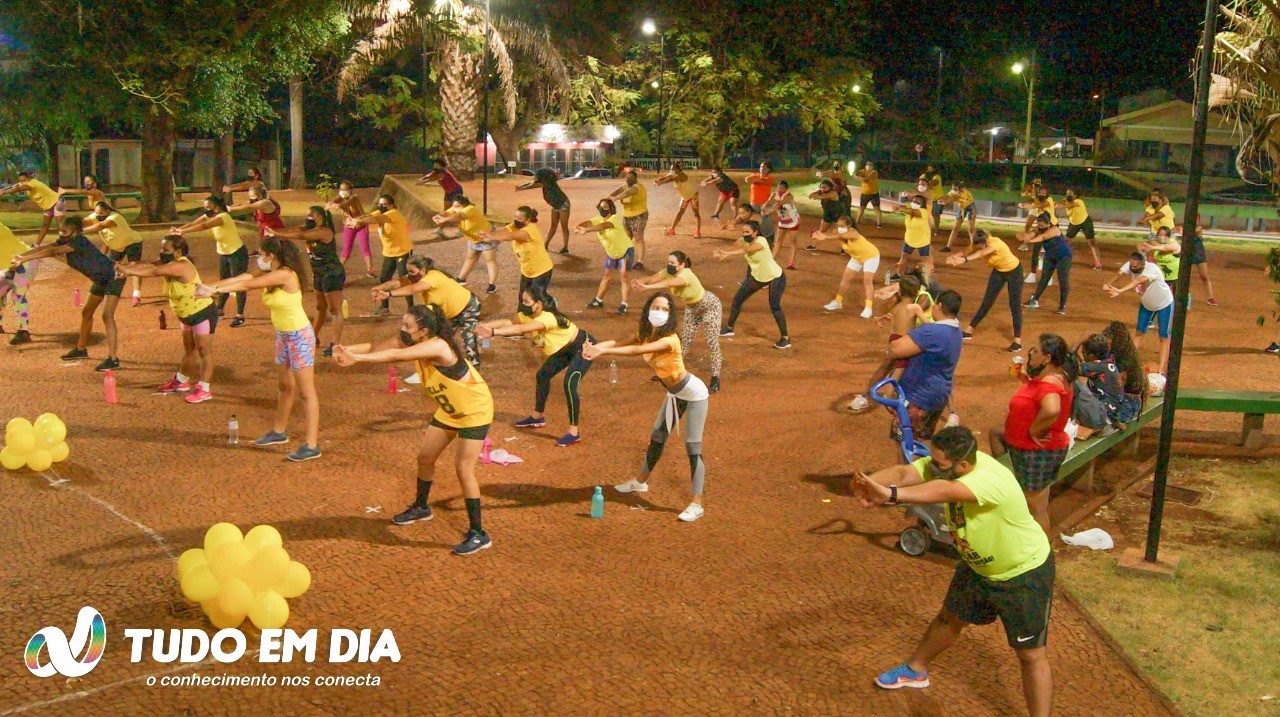 Aulas de zumba voltam a ser realizadas em Capinópolis | Foto: Daniel Braga