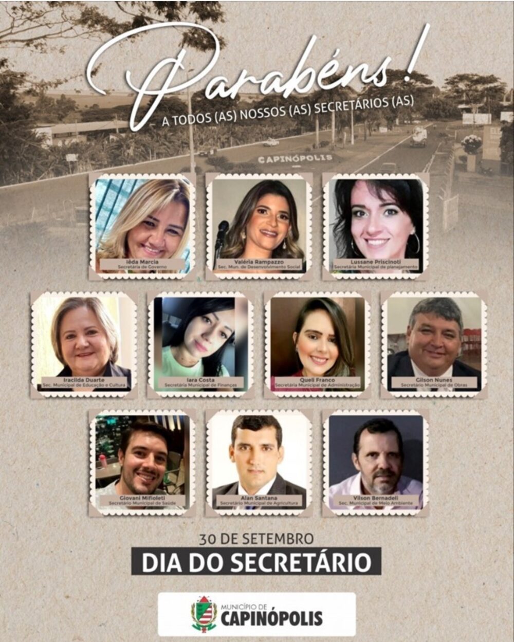 30 de Setembro: Dia do Secretário