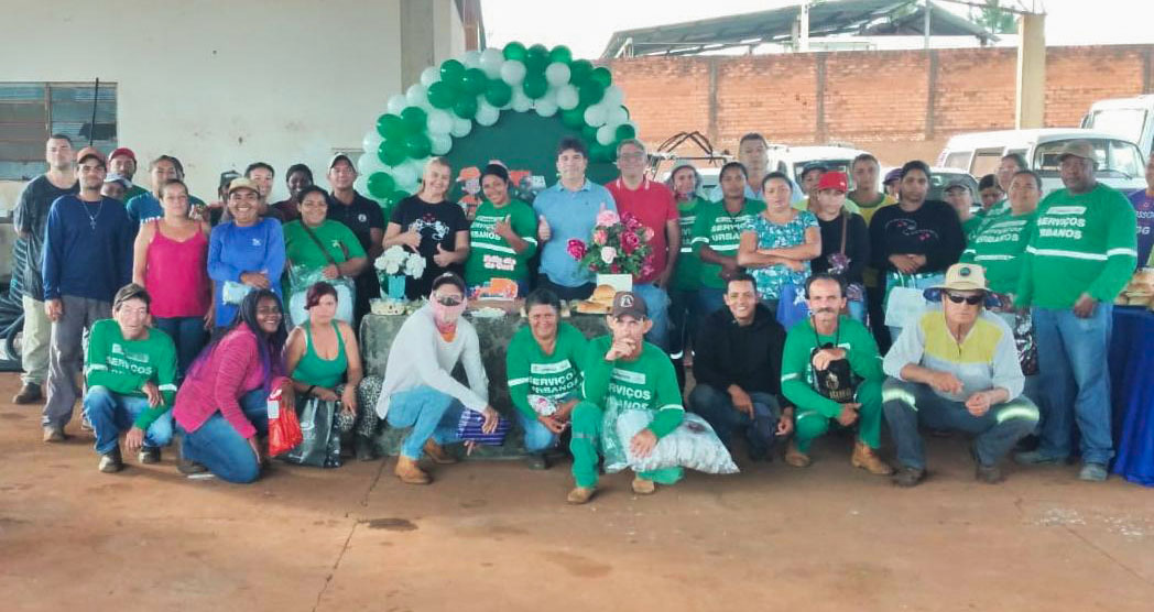 Dia do Gari foi celebrado em Capinópolis | Foto: Divulgação