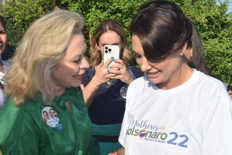 lidia prata e michele bolsonaro