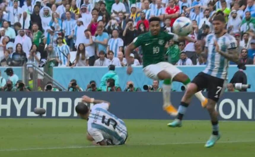 Arábia Saudita venceu a Argentina por 2x1