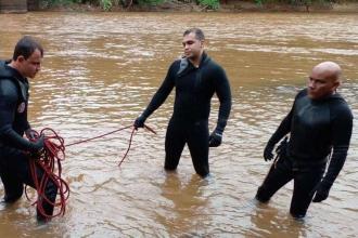 Corpo foi encontrado a cerca de 6km do local onde ele teria entrado no Rio Tijuco