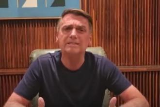 Jair Bolsonaro pediu o desmobilização de manifestantes | (crédito: Reprodução / Redes Sociais)