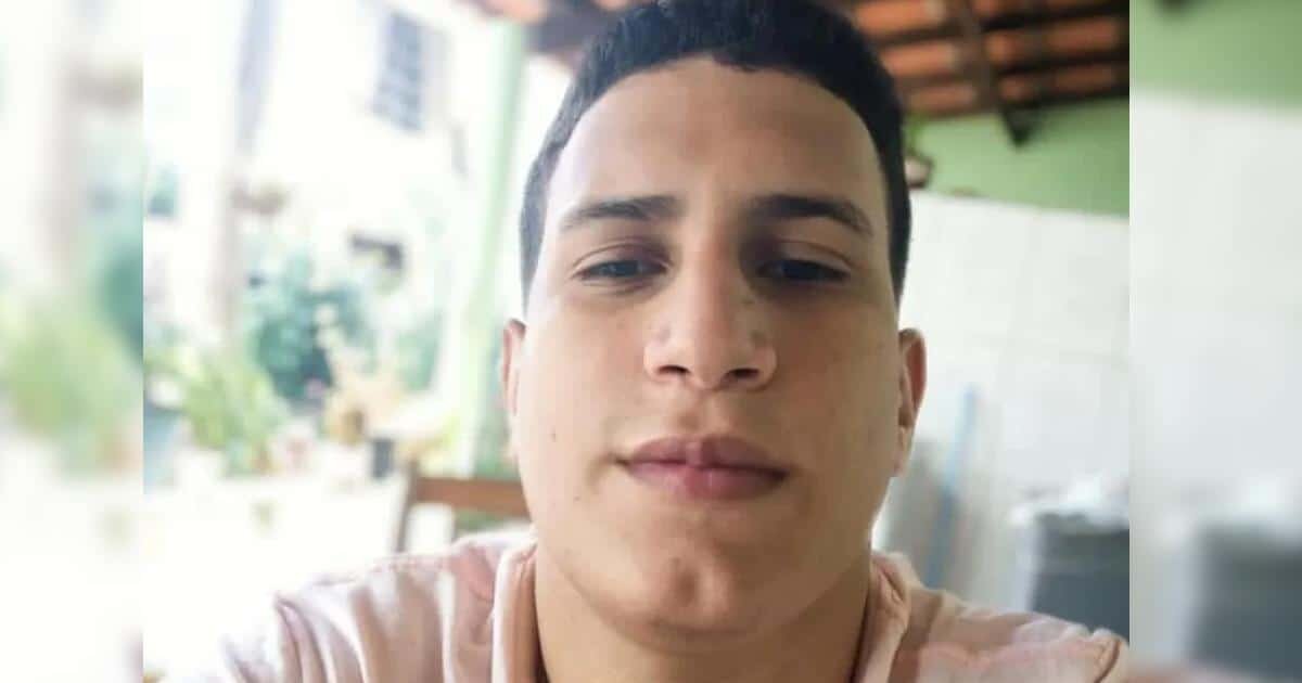 Richard Prado dos Santos, de 25 anos, foi arremessado do veículo durante acidente na BR-050 | Foto: Reprodução