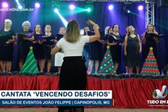 Trecho da Cantata"Vencendo Desafios" - Grupo Conviver de Capinópolis