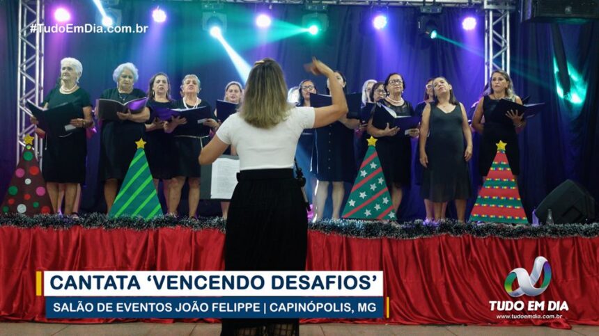 Trecho da Cantata "Vencendo Desafios" - Grupo Conviver de Capinópolis