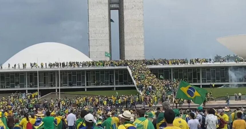 Criminosos terroristas promoveram o vândalo e saquearam o Palácio do Planalto, STF e Congresso