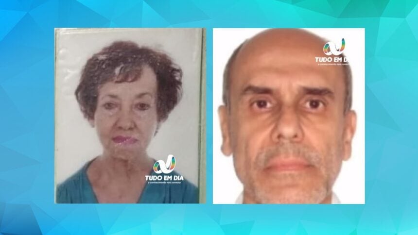 Dona Sebastiana e o filho dela, Carlos Alberto Barbosa