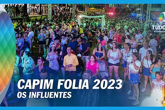 Os Influentes animaram 4ª noite do Capim Folia 2023