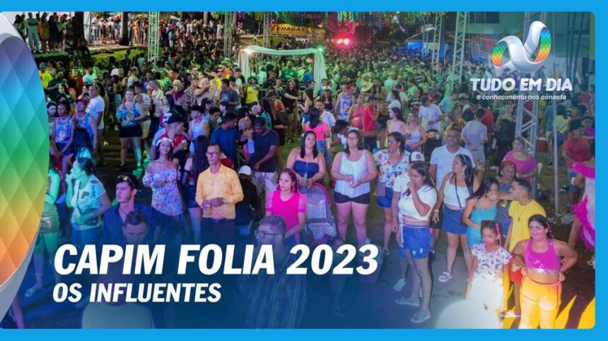 Os Influentes animaram 4ª noite do Capim Folia 2023