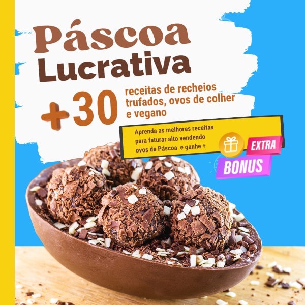 E-book: recheios Gourmet de Ovos de Páscoa