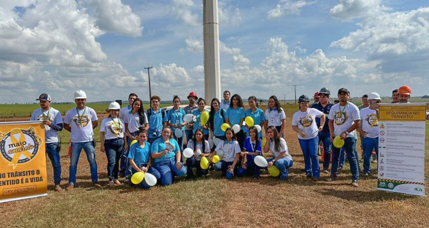 CRV Industrial dá início à campanha Maio Amarelo buscando a conscientização no trânsito