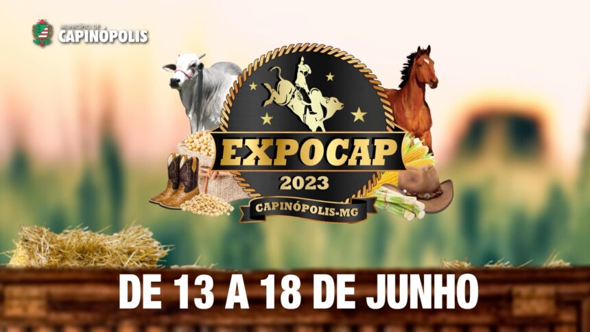 Expocap 2023 - de 18 a 23 de junho em Capinópolis