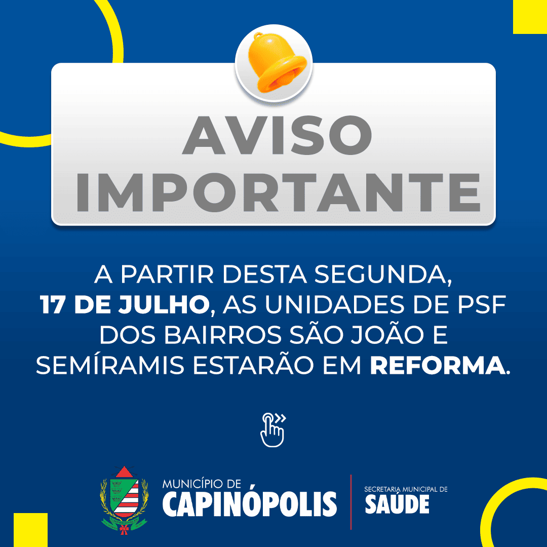 aviso importante