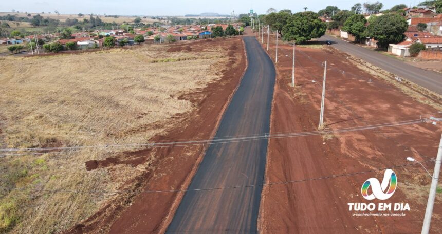 Um novo trecho da Avenida José Guimarães Filho foi aberto e asfaltado | Foto: Paulo Braga