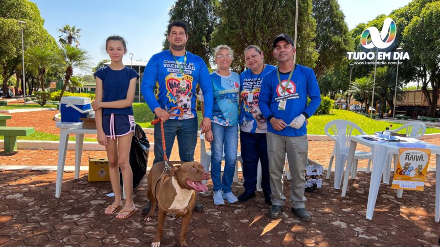 Vacinação contra a raiva animal teve início hoje (1º de set.) em Capinópolis