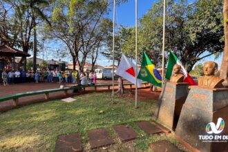 7 de Setembro é celebrado em Capinópolis com hasteamento de bandeiras