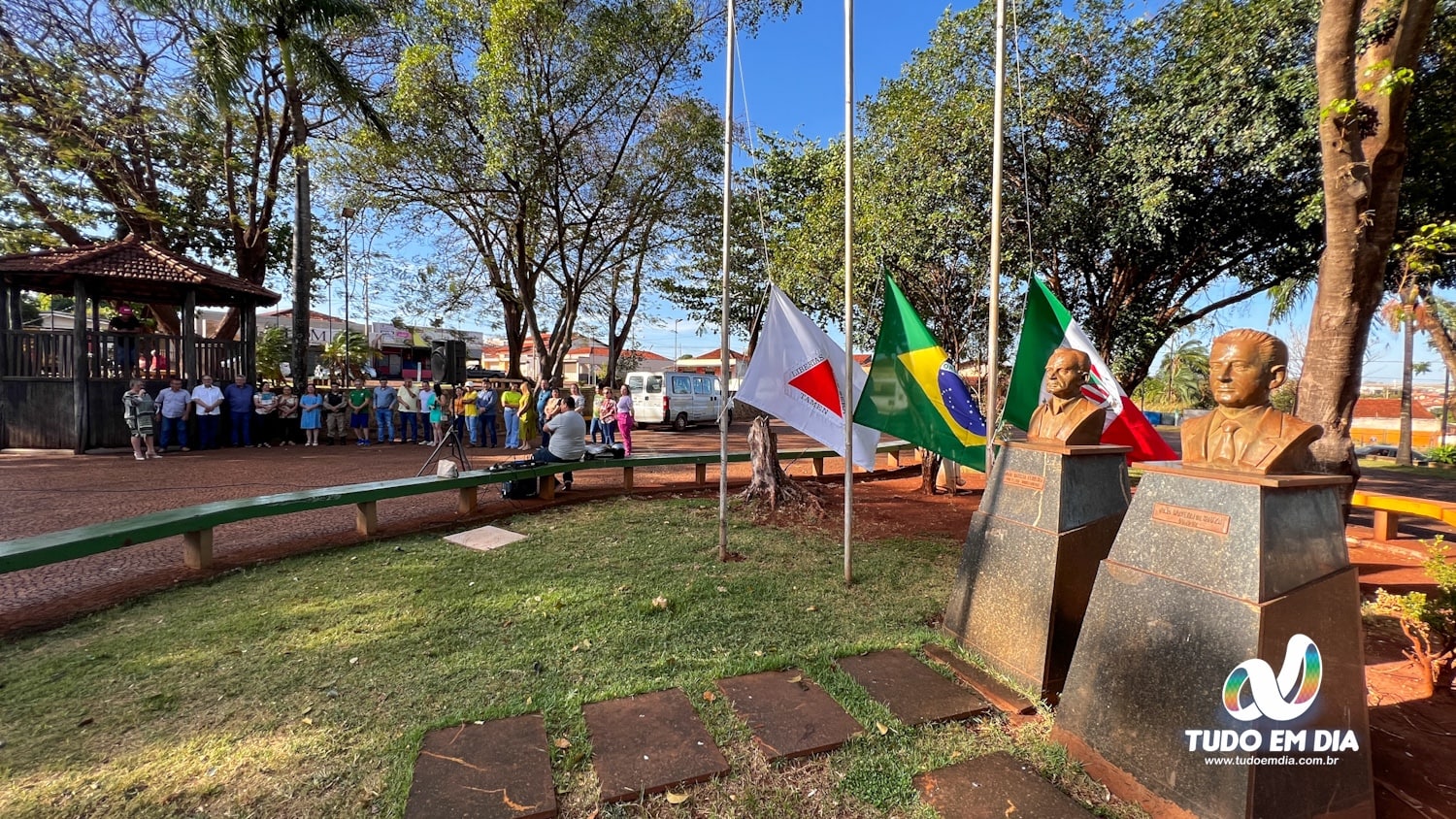 7 de Setembro é celebrado em Capinópolis com hasteamento de bandeiras