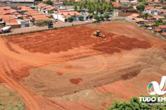 Mais de R$5 milhões serão investidos na obra, que vai atender alunos das proximidades | Foto: Paulo Braga / Tudo Em Dia Drones