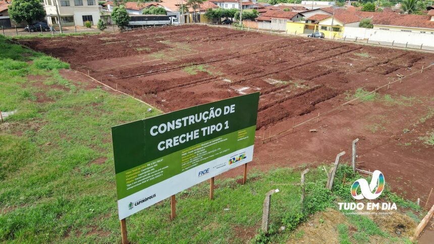 Novo CEMEI vai atender à demanda reprimida na Educação Infantil em Capinópolis