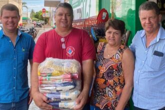 (Esq) Márcio Filho, Gilson Zanotto, Maria José Vilarinho Gomes e Márcio Ferreira Gomes