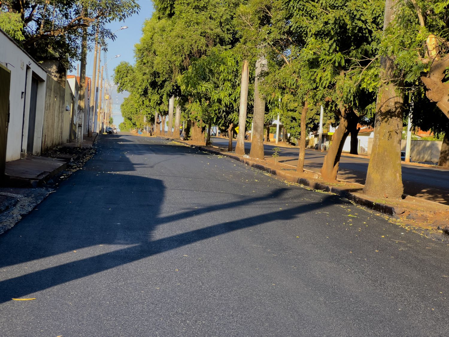 Trechos da Avenida Névio Franco de Morais estão sendo recapeados | Foto: Paulo Braga