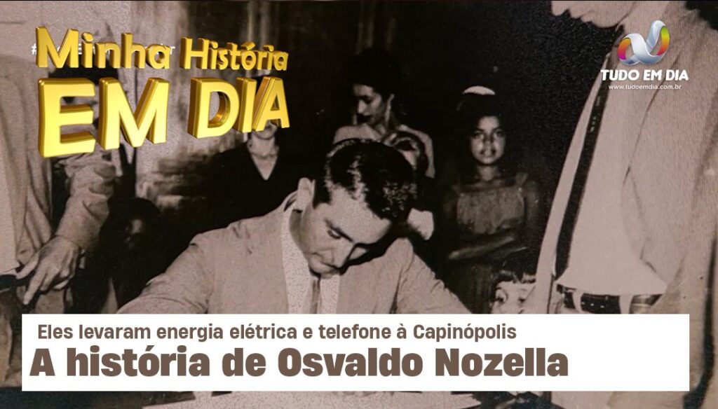 Osvaldo Nozella e Iolando são os personagens deste episódio do Minha História em Dia