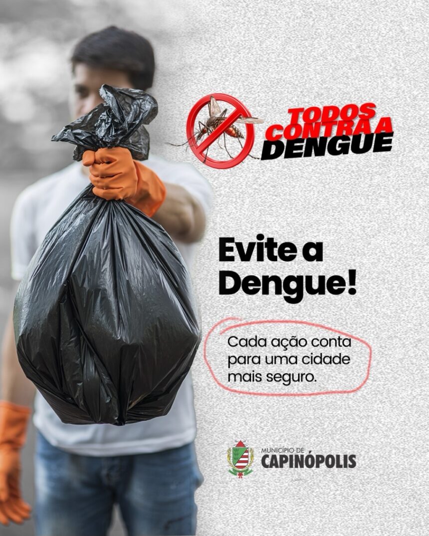 Evite a dengue, cada ação conta!