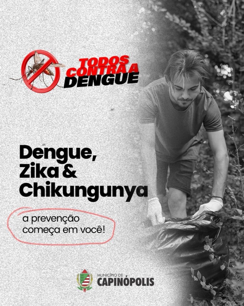 Evite a dengue, cada ação conta!