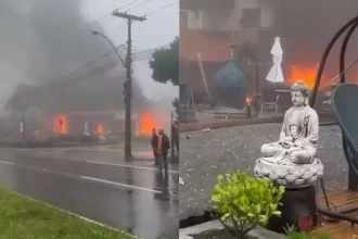 Queda de aeronave ocorreu em Gramado (RS)