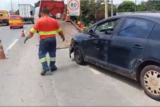 PRF Apreende Veículo em Péssimas Condições na BR-153 em Goiânia