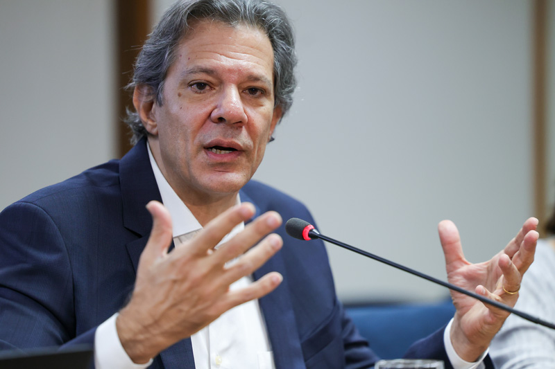 Brasília (DF) 20/12//2024 Ministro da Fazenda, Fernando Haddad, durante café da manhã com jornalistas Foto: Fabio Rodrigues-Pozzebom/ Agência Brasil