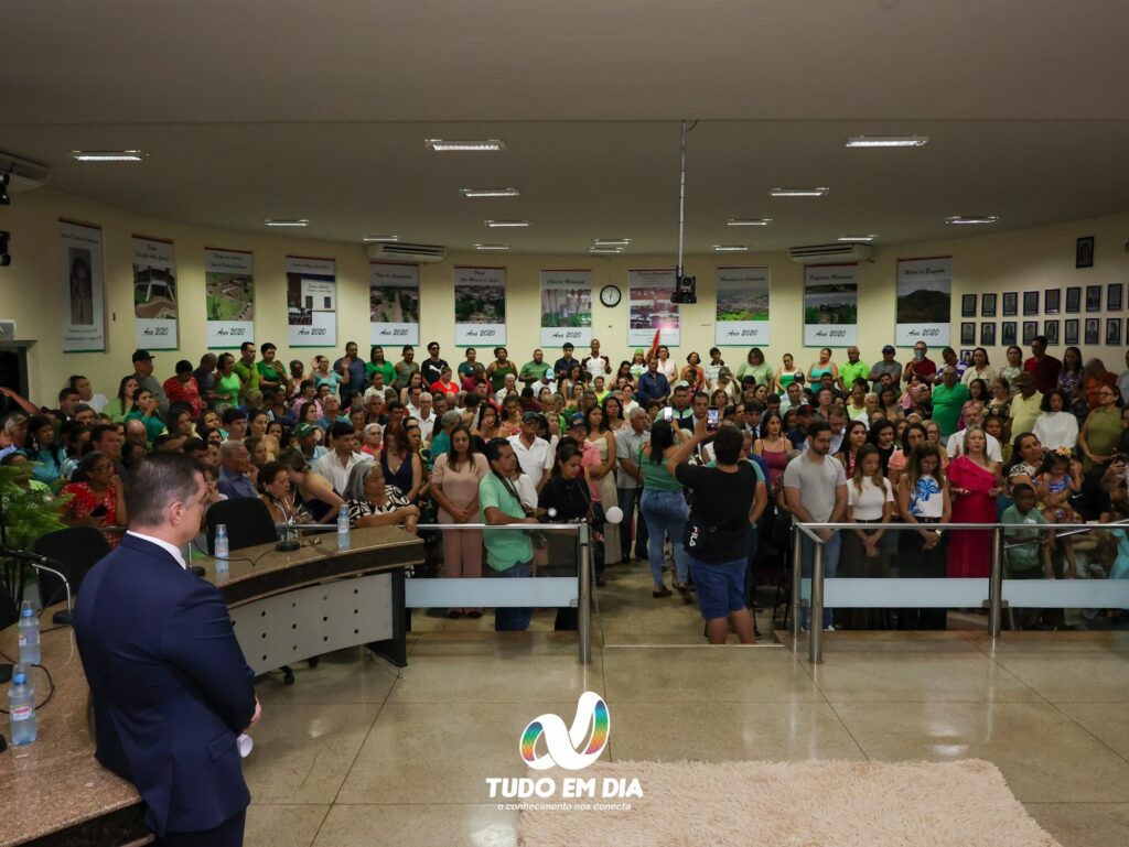 Grande público compareceu à Câmara Municipal de Capinópolis | Foto: Paulo Braga