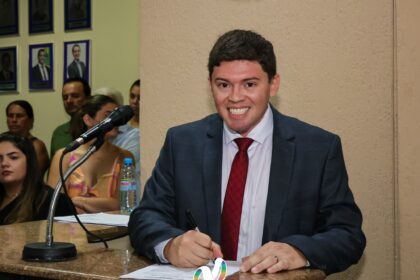 Daniel França, presidente da Câmara Municipal de Capinópolis | Foto: Paulo Braga