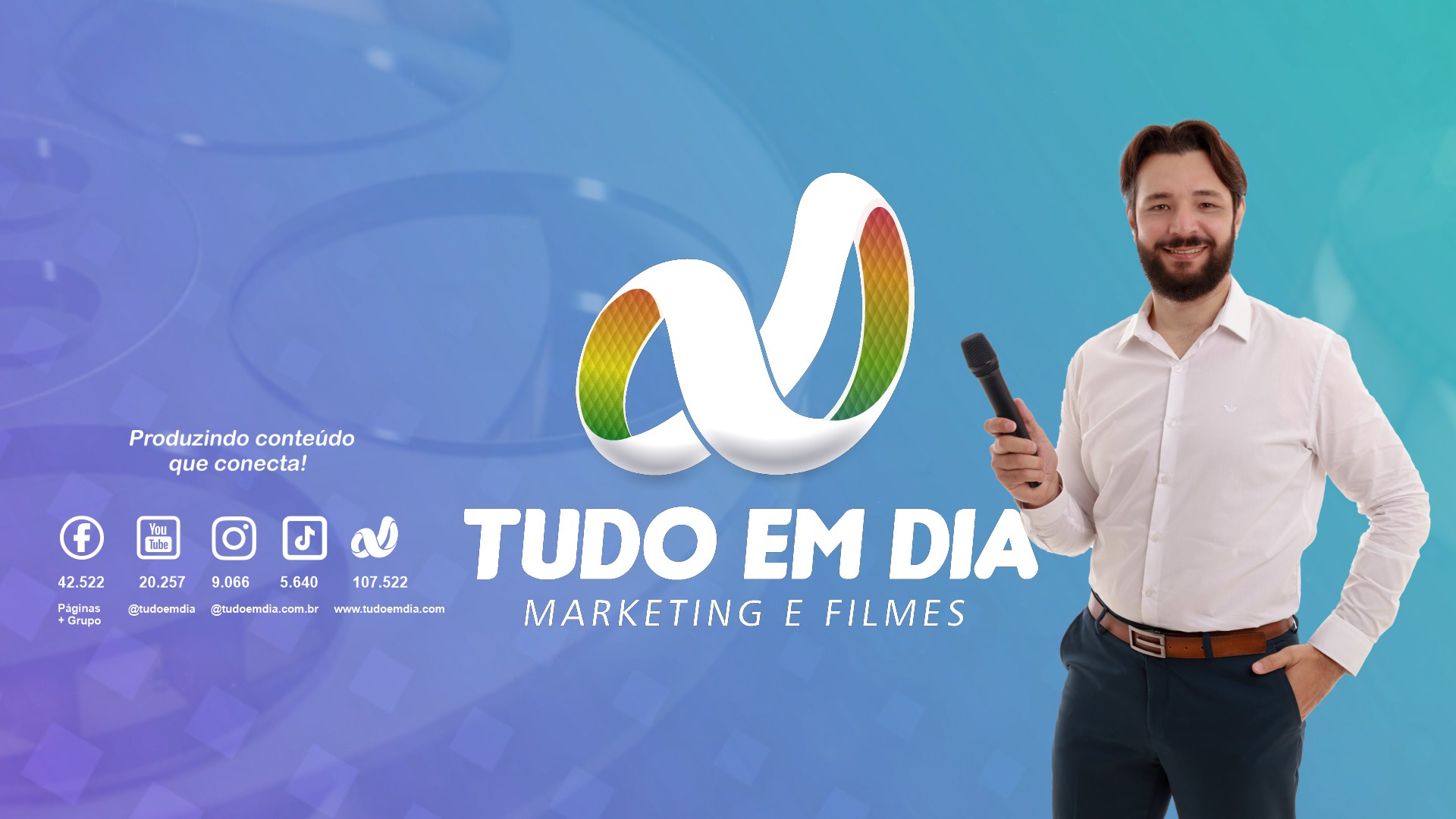 Tudo Em Dia Marketing e Filmes é uma produtora de vídeos e campanhas do Tudo Em Dia