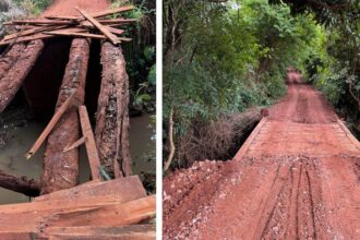 Prefeitura de Ituiutaba entrega nova ponte sobre o Córrego do Carmo